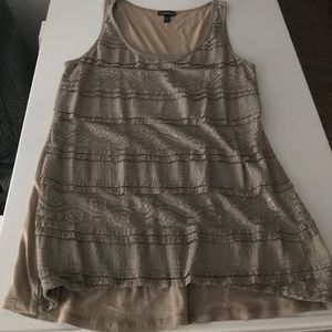 Express dressy tank top in great condition!