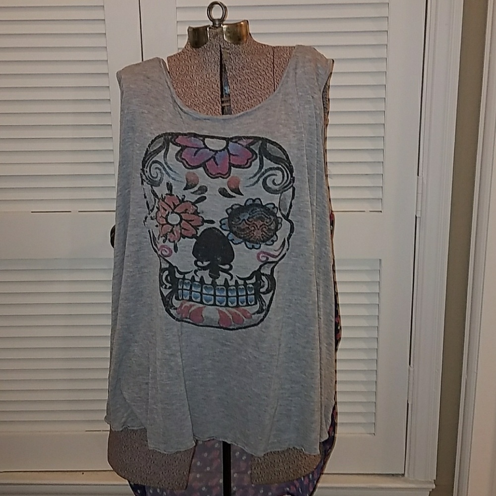 Torrid sugar skull hi-low tank