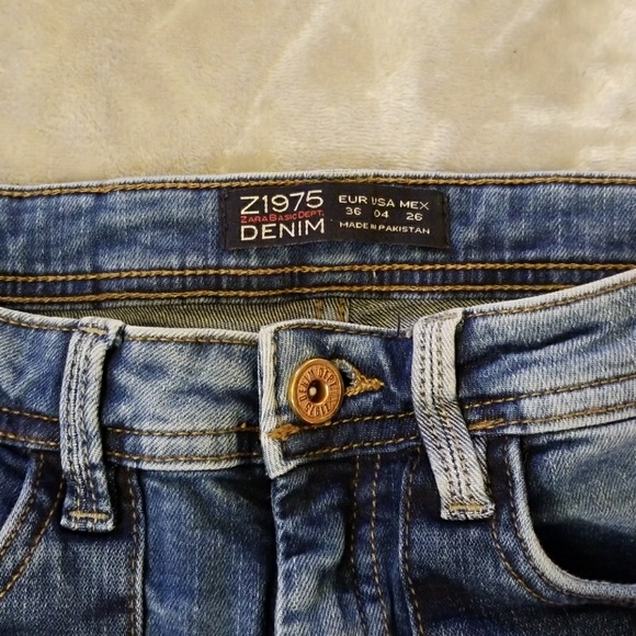 Distressed Zara Z1975 skinny jeans - Picture 3 of 8