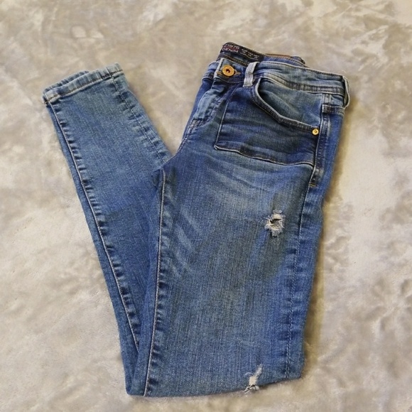 Distressed Zara Z1975 skinny jeans - Picture 4 of 8