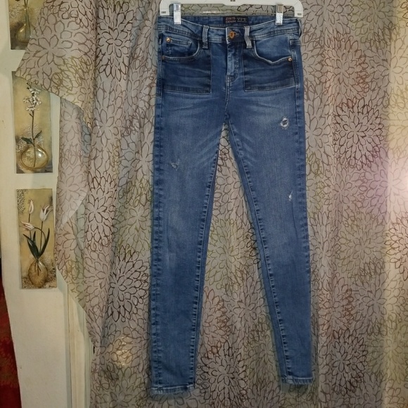 Distressed Zara Z1975 skinny jeans - Picture 2 of 8