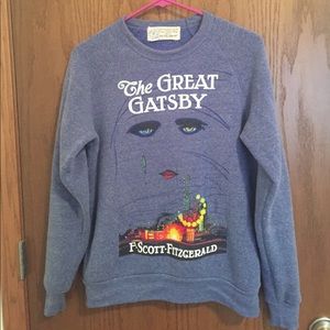 Small Out of Print Great Gatsby sweater