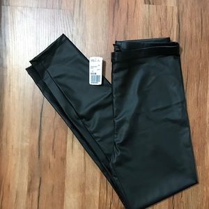 Faux Leather Legging
