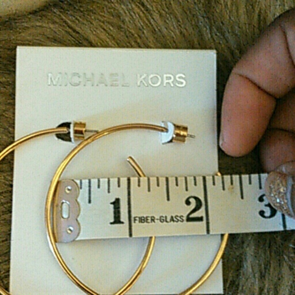 Michael Kors  Brilliance Hoop Earring - Picture 4 of 5