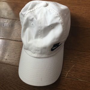 White Nike hat