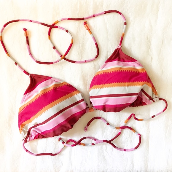 52 off Other Bathing suit colorful pink and orange large from Lori's