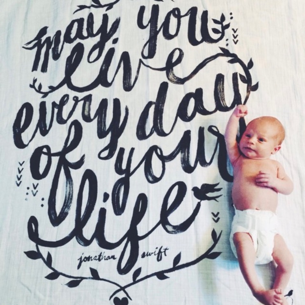 Coveted Things Swaddle Blanket from Giggle