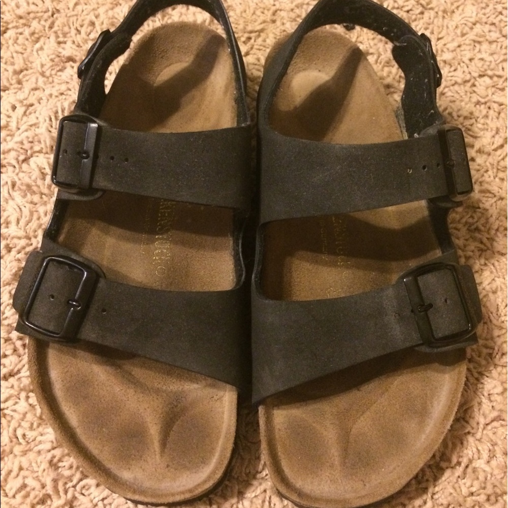 Birkenstock Burki-Buc size 42 black
