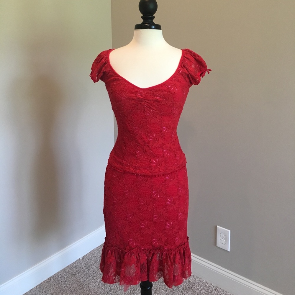 Vintage Betsey Johnson two piece set