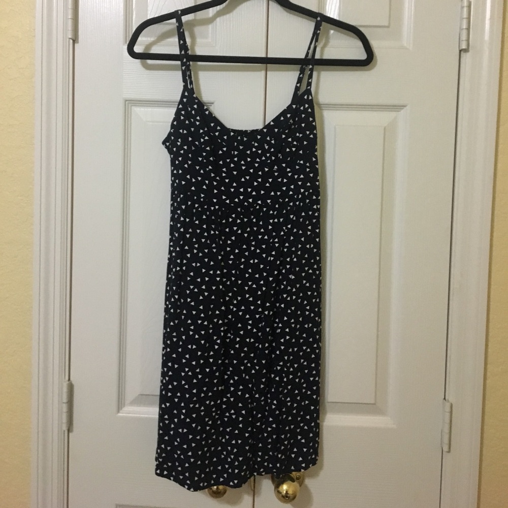 Navy and White Summer Dress