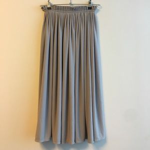 Summer Flare Grey Skirt