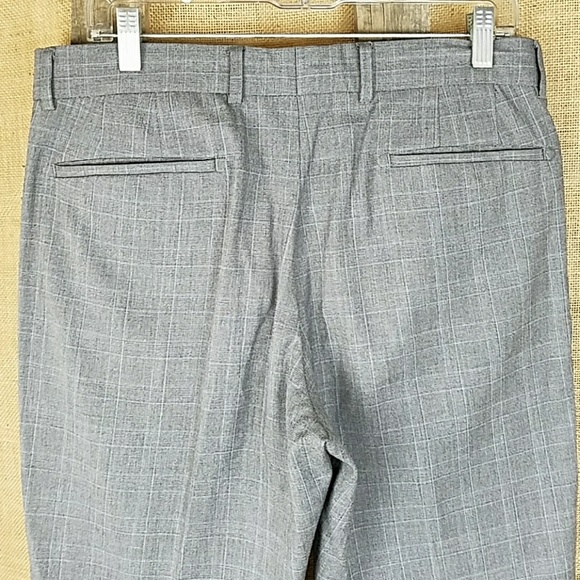Express Producer women's 32/30 career pants plaid - Picture 4 of 4