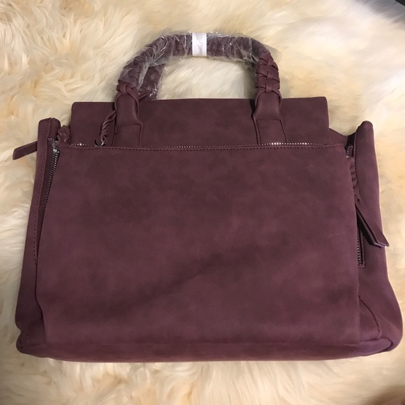 Free People Kenna Vegan Tote in Wine - Picture 4 of 8