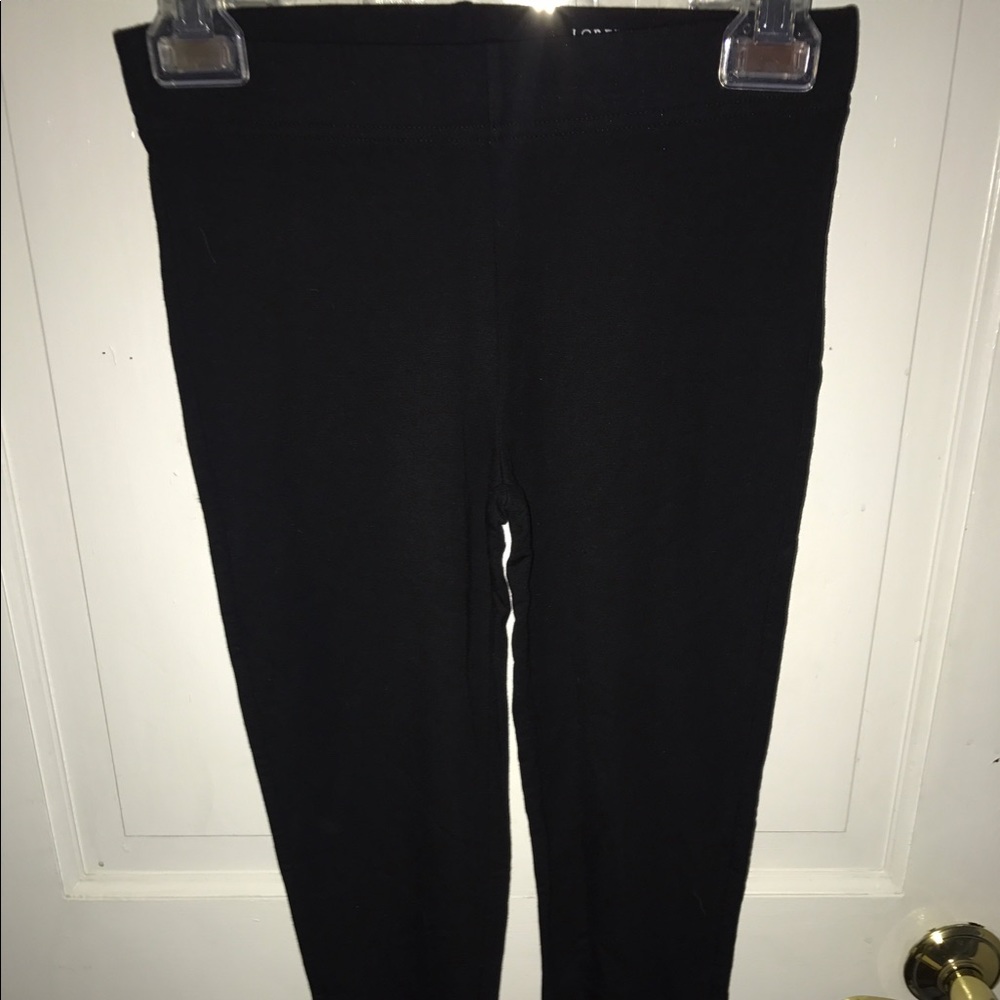 Fleece lined leggings; NEVER WORN