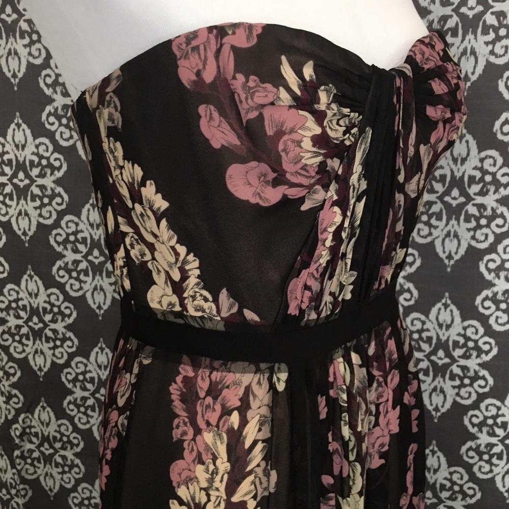 BCBG Max Azria "Amber" floral gown