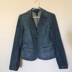 S International Concepts Jean blazer