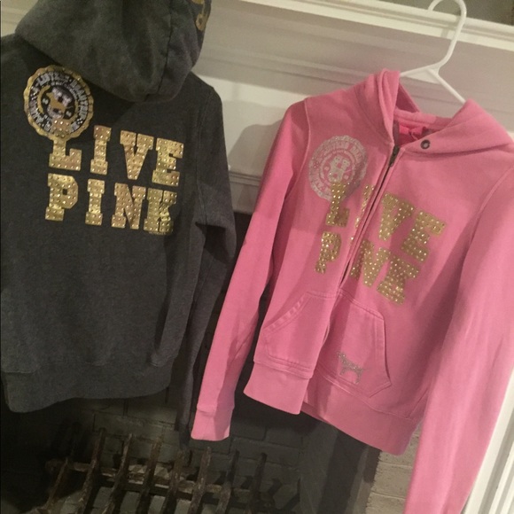 VS pink hoodie sweatshirt bundle - Picture 2 of 7
