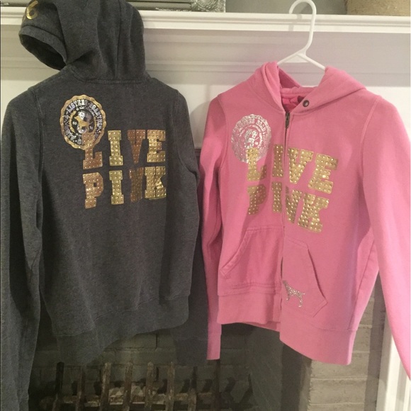 VS pink hoodie sweatshirt bundle - Picture 1 of 7