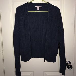 Navy blue Victoria's Secret cardigan sweater