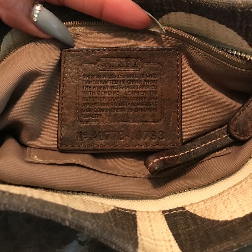 Mini Coach handbag - Picture 2 of 2