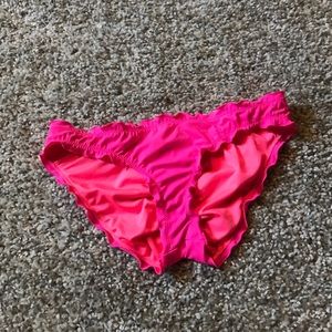 VS hot pink bathing suit bottoms