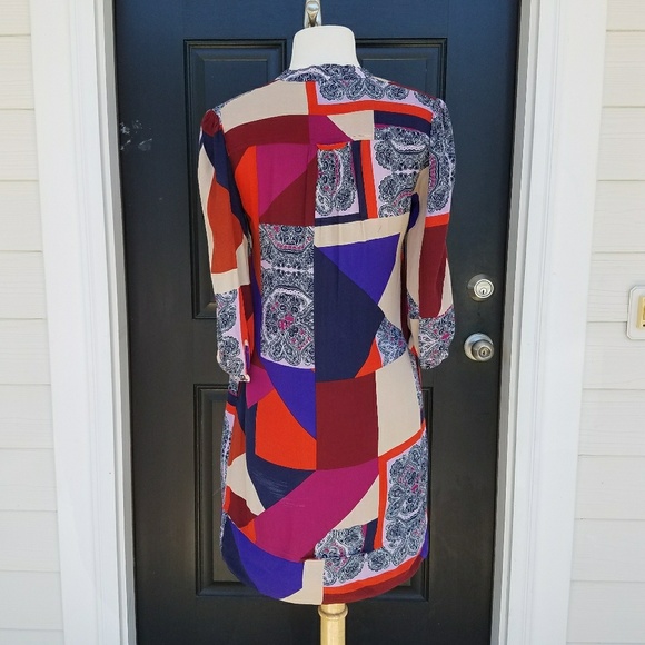 Anthropologie Maeve Taryn Crepe Shift Dress - Picture 4 of 6