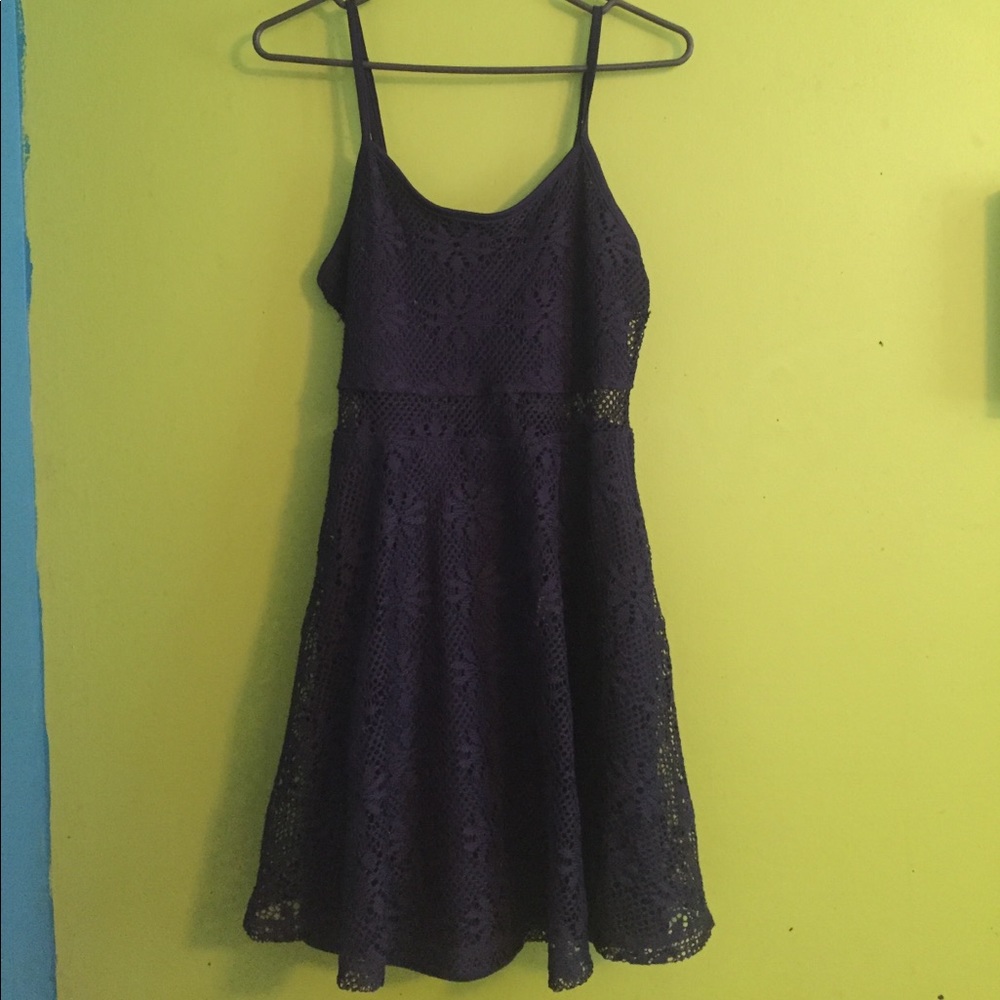 Rue 21 Blue Lace Dress