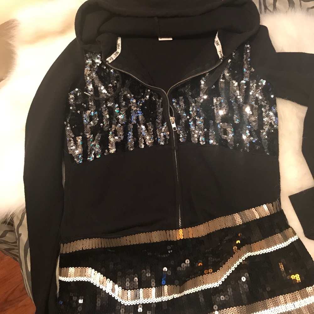 Sequin jacket from PINK size S