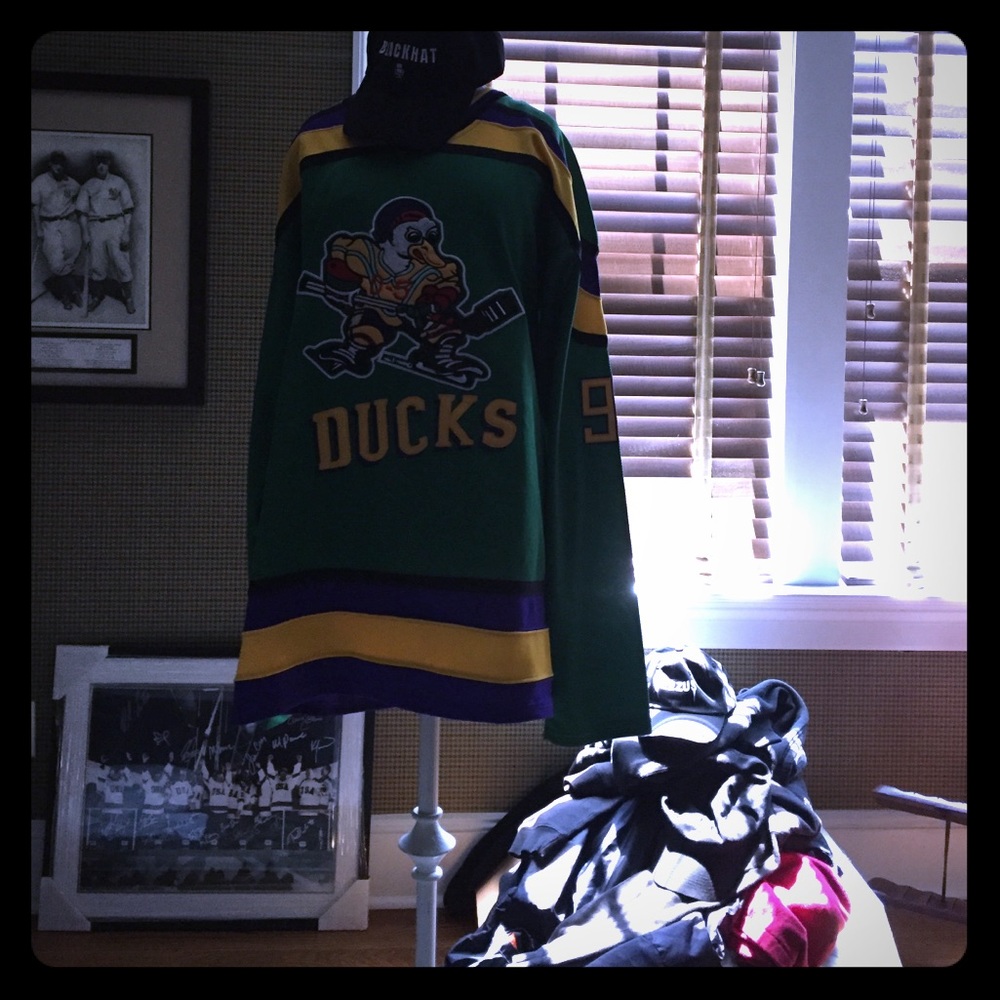 Mighty Ducks jersey x Blackhat original