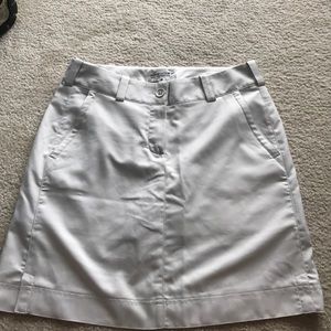 Khaki NIKE GOLF skort