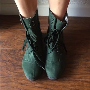 Green boots