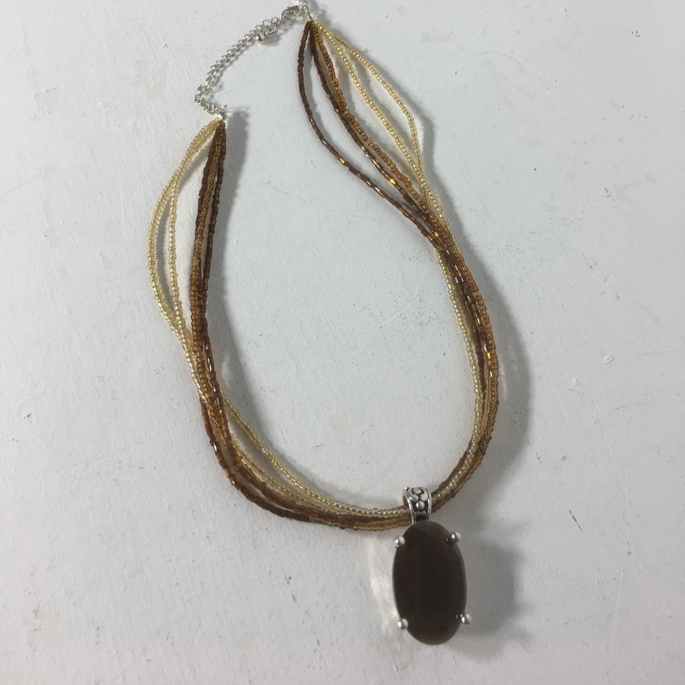 Vintage Park Lane Beaded Adjustable Necklace