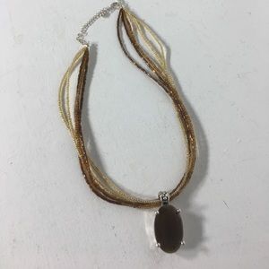 Vintage Park Lane Beaded Adjustable Necklace