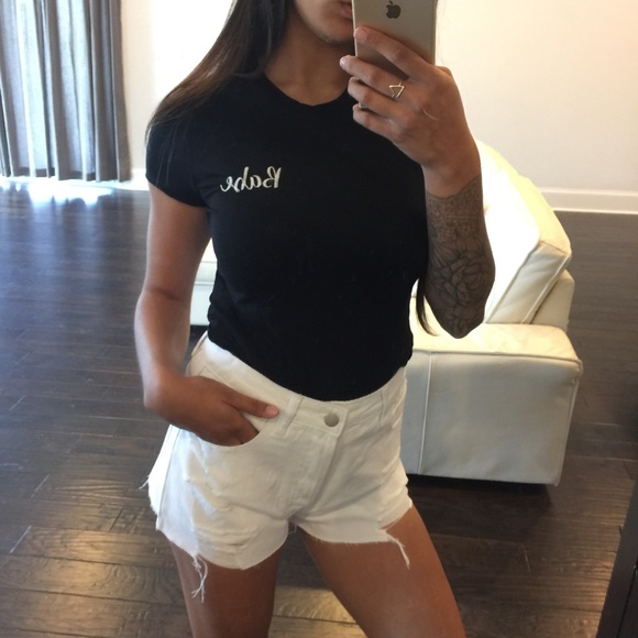 3 LEFT! Babe Embroidered Tee - Picture 2 of 4