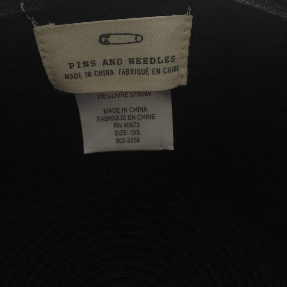 Pins And Needles Basic Straw Hat - image 3