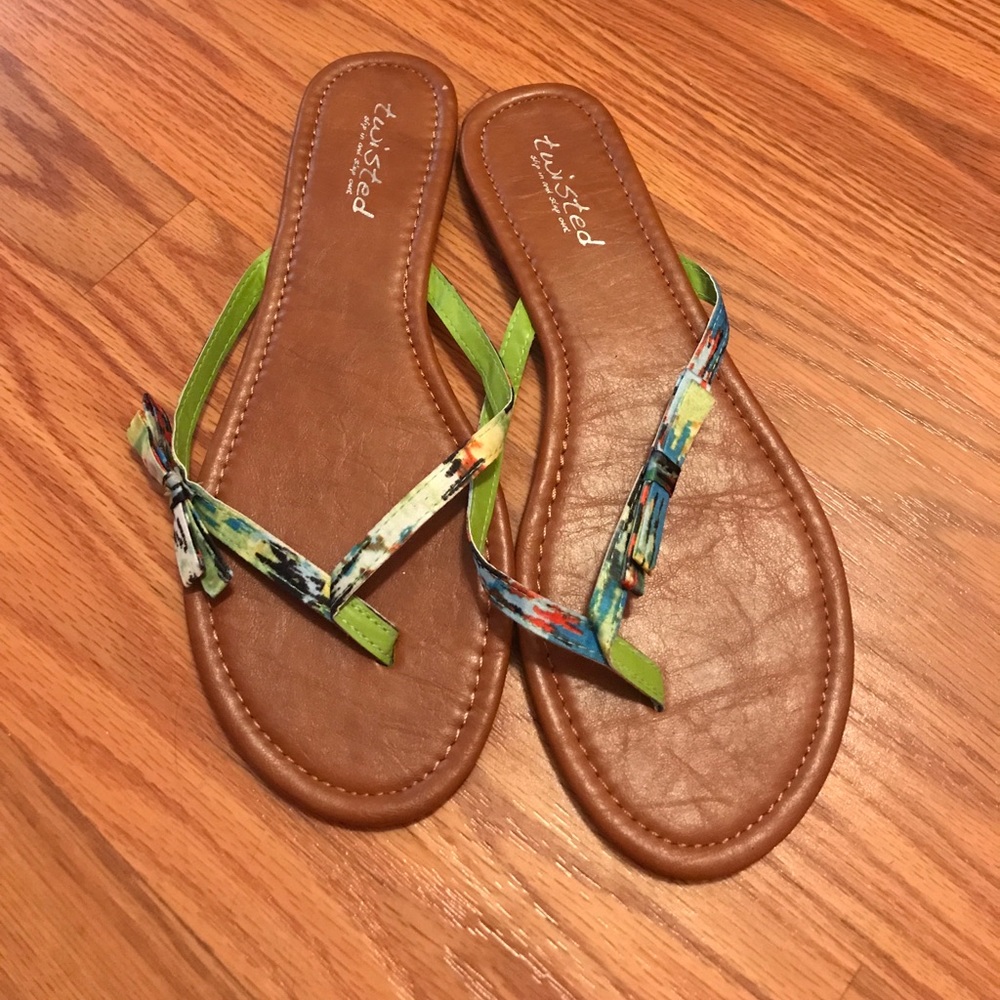 Brown sandals