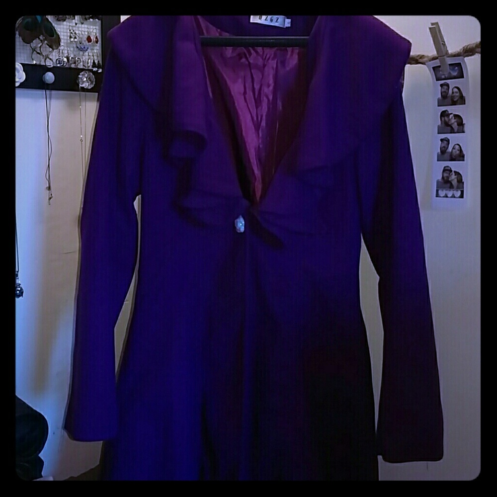 Purple coat