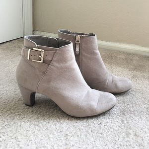 Sam & Libby Stone Heeled Booties