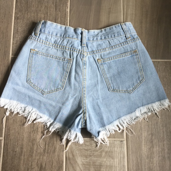 Portland Distressed Denim Shorts - Picture 7 of 8