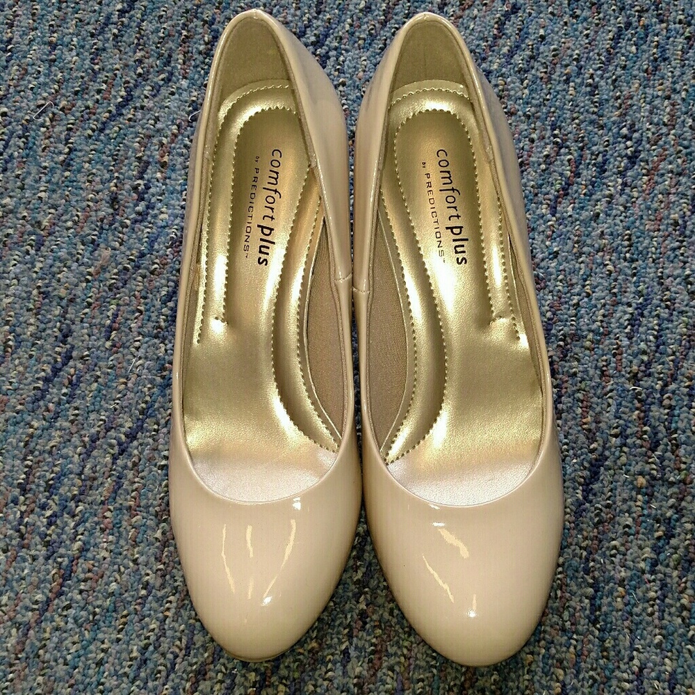 Comfort Plus by Predictions Nude Heels