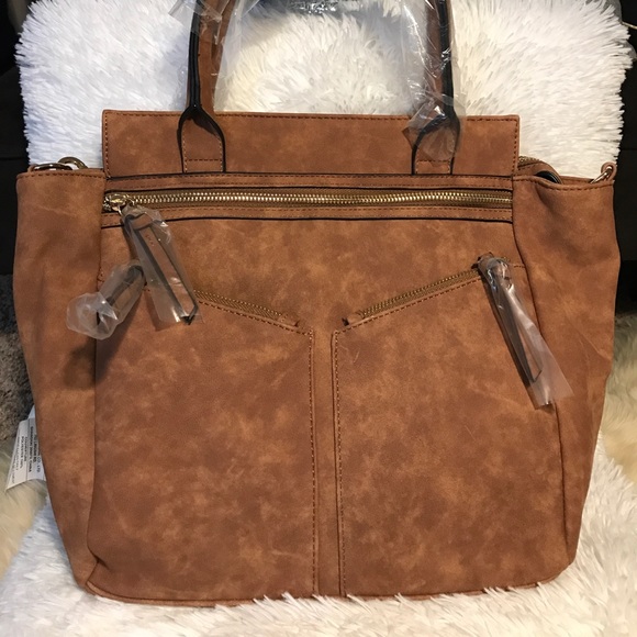 *1 LEFT* Free People Naya Satchel in Cognac - Picture 6 of 8