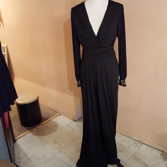 Bling embellished one piece jumpsuit Size XL - Picture 5 of 8