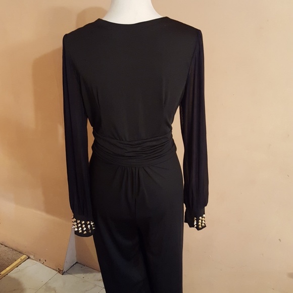 Bling embellished one piece jumpsuit Size XL - Picture 6 of 8