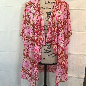 Monroe sheer jacket/coverup