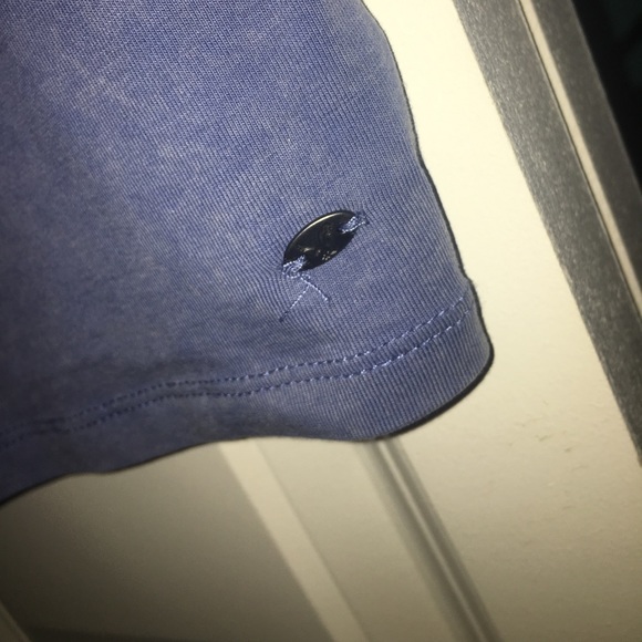 blue crop top - Picture 3 of 4