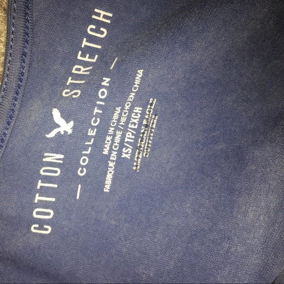 blue crop top - Picture 4 of 4