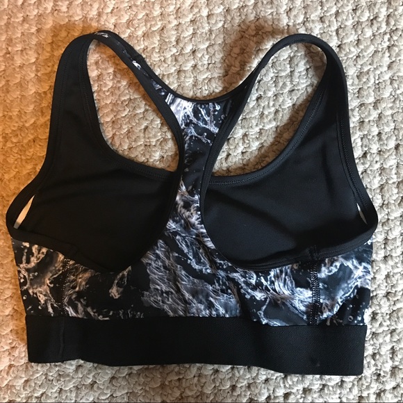 Marble Print Champion Sports Bra Size M - Picture 3 of 4