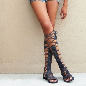 Free People gladiator sandals