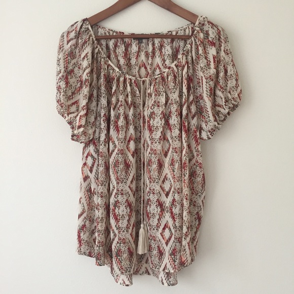 Vince Camuto bohemian top - Picture 1 of 4
