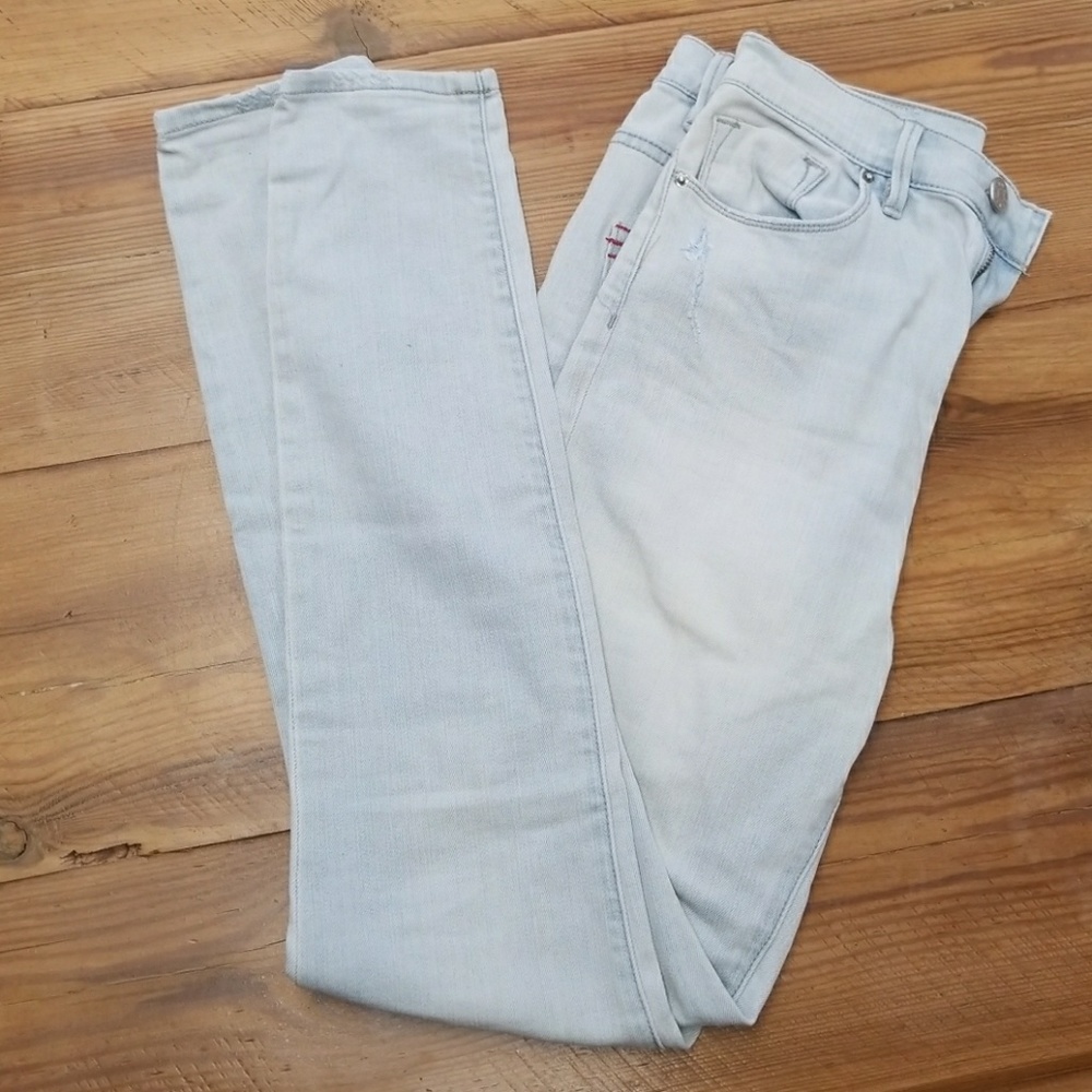 Distressed super high rise twig ankle BDG jeans